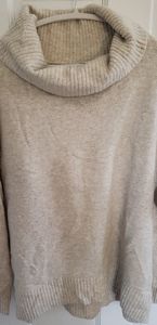 Old Navy Tan Cowlneck Sweater